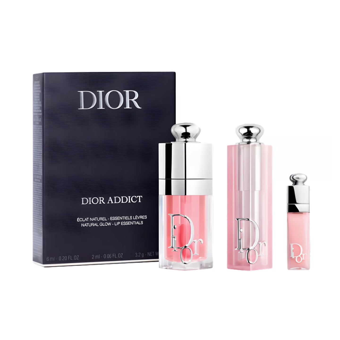 Dior Addict Natural Glow Lip Essentials 3-Piece Set