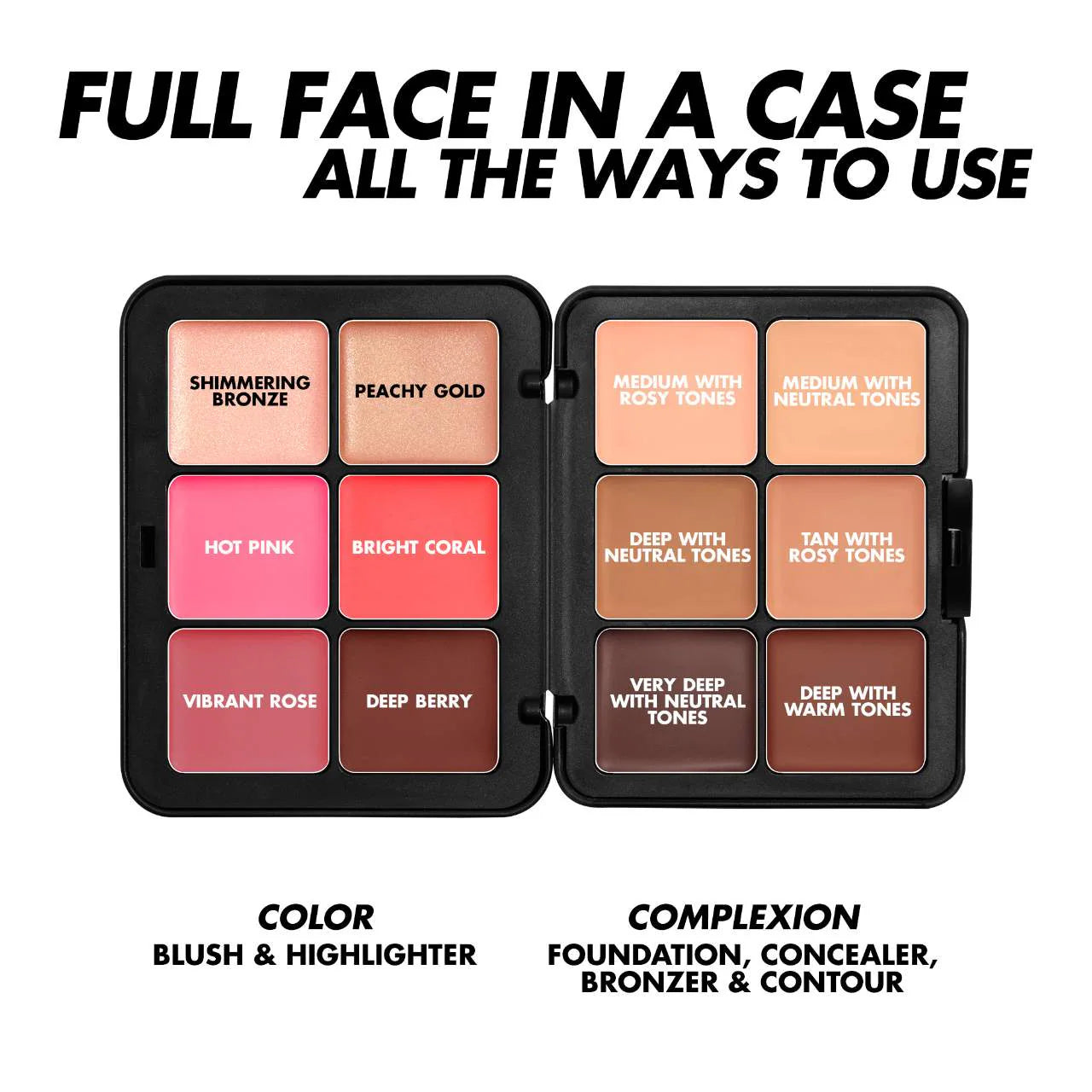 MAKE UP FOR EVER HD Skin Face Essentials Longwear Full Face Cream Palette **PRE ORDER**