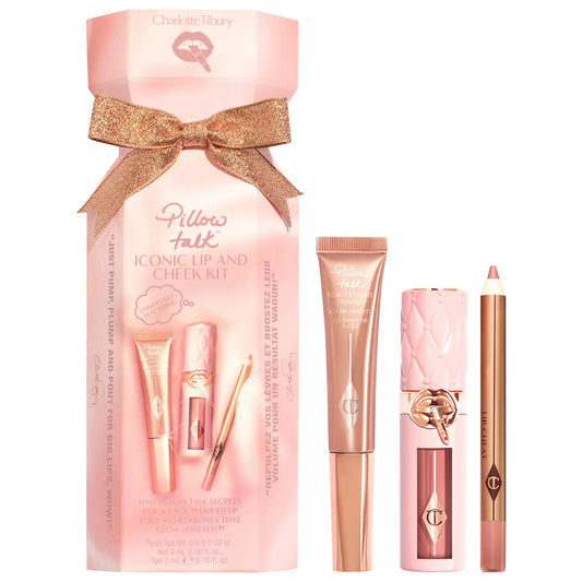 Charlotte Tilbury Lip and Cheek Trio Makeup Gift Set