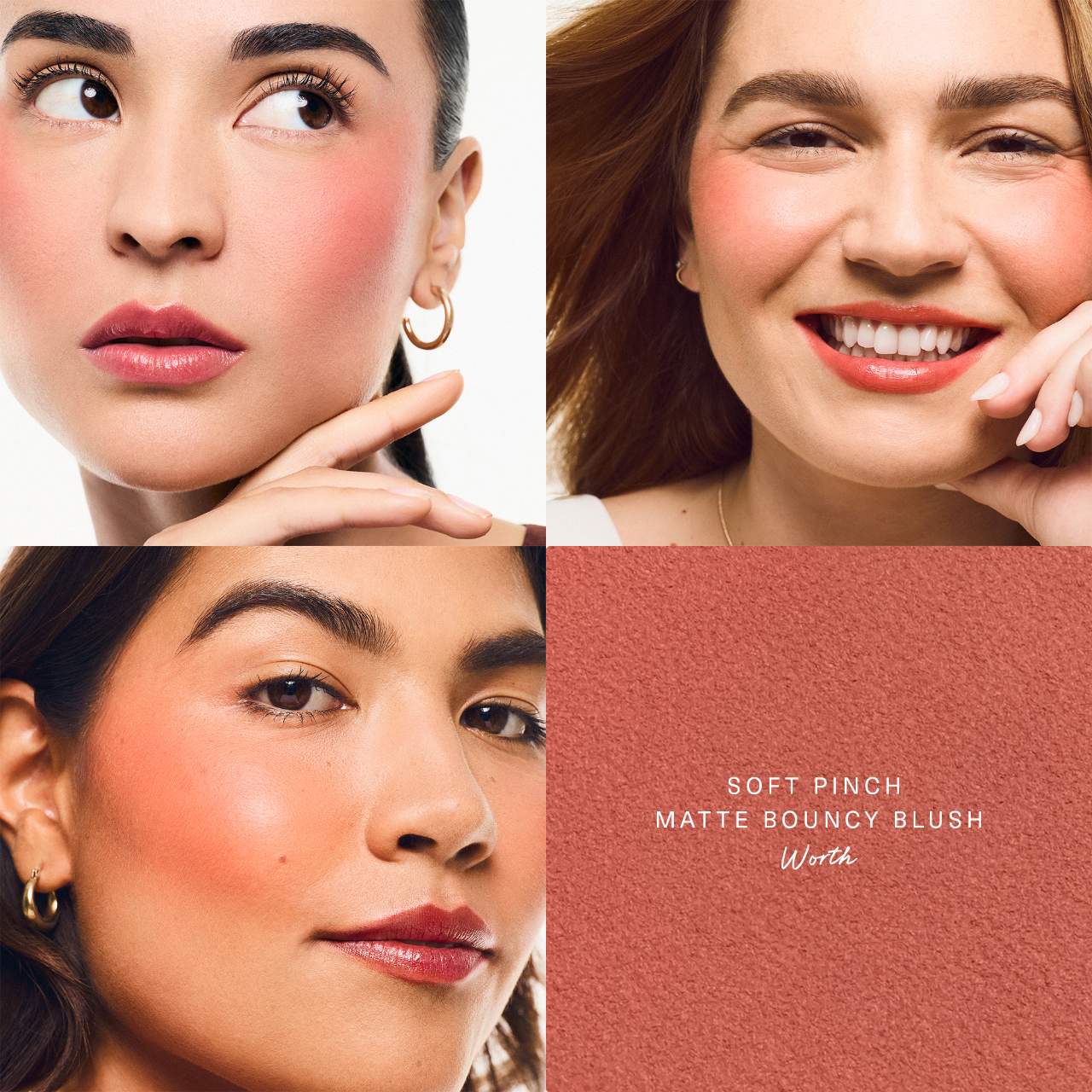 Soft Pinch Matte Bouncy Blush/Worth  - Rare Beauty.