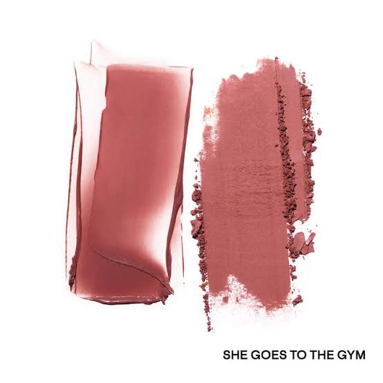 Double-Take Creme & Powder Blush/ She Goes To The Gym- Patrick Ta