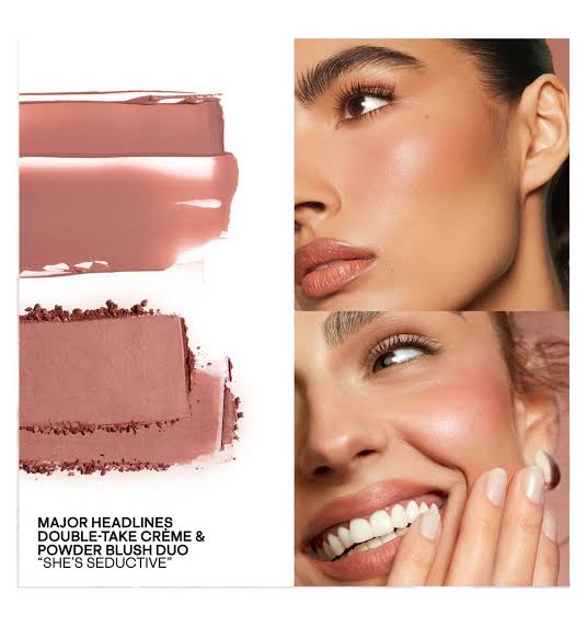 Double- Take Creme & Powder Blush/She’s Seductive- Patrick Ta