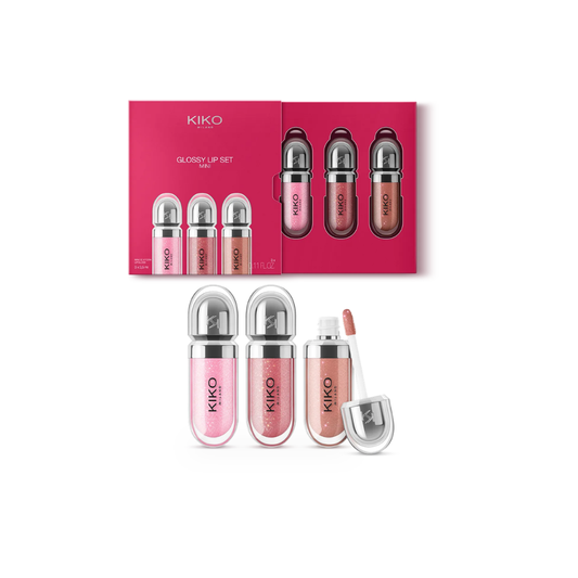 KIKO MILANO Glossy Lip Set Mini Glosses 3pzs