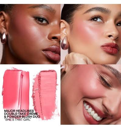 Double-Take Creme & Powder Blush/ She’s That Girl-Patrick Ta