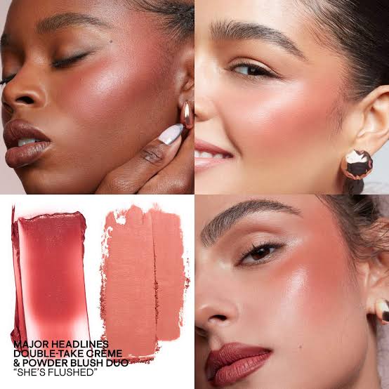 Double- Take Creme & Powder Blush/ She’s Flushed- Patrick Ta