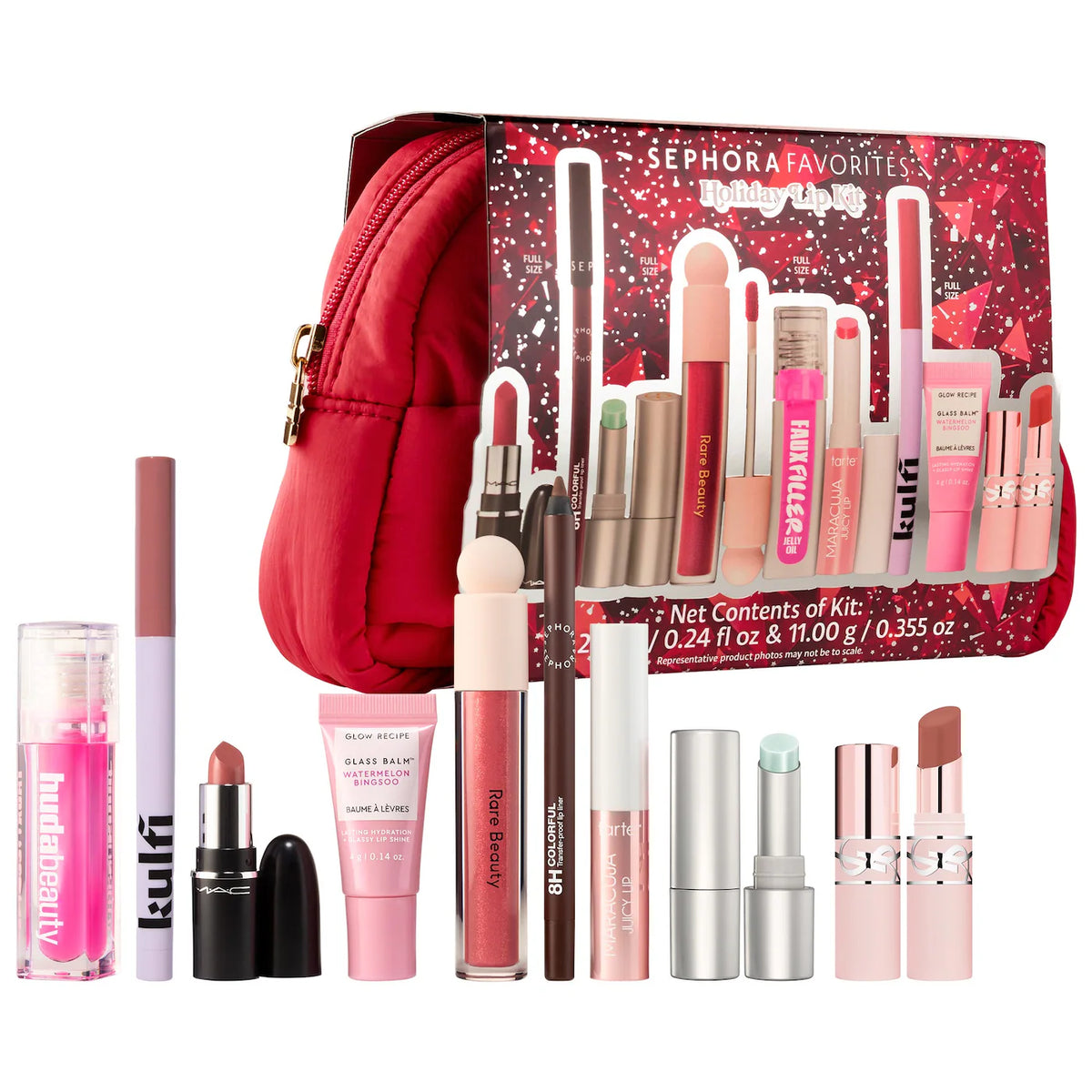 Sephora Favorites Lip Kit Value Set 9pz