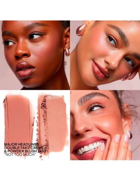 Double-Take Creme & Powder Blush/Not Too Much- Patrick Ta