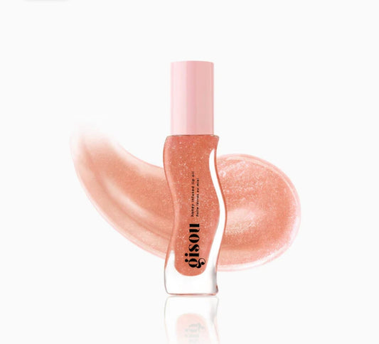 Honey Infused Lip Oil - Gisou / Tratamiento nutritivo de labios / glazed plum