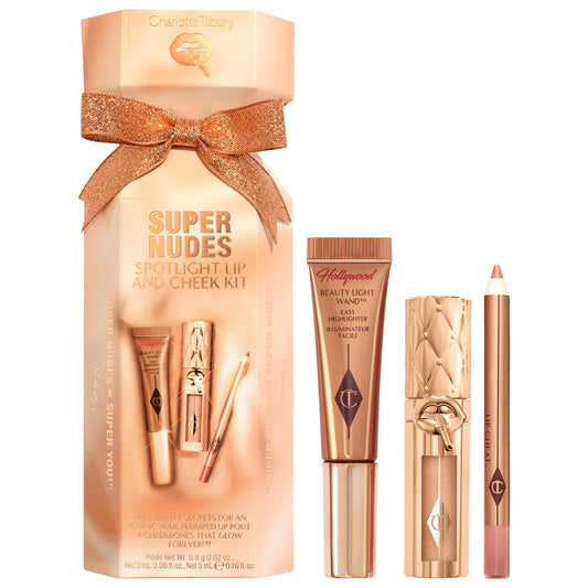 Charlotte Tilbury Super Nudes Spotlight Lip and Cheek Kit
