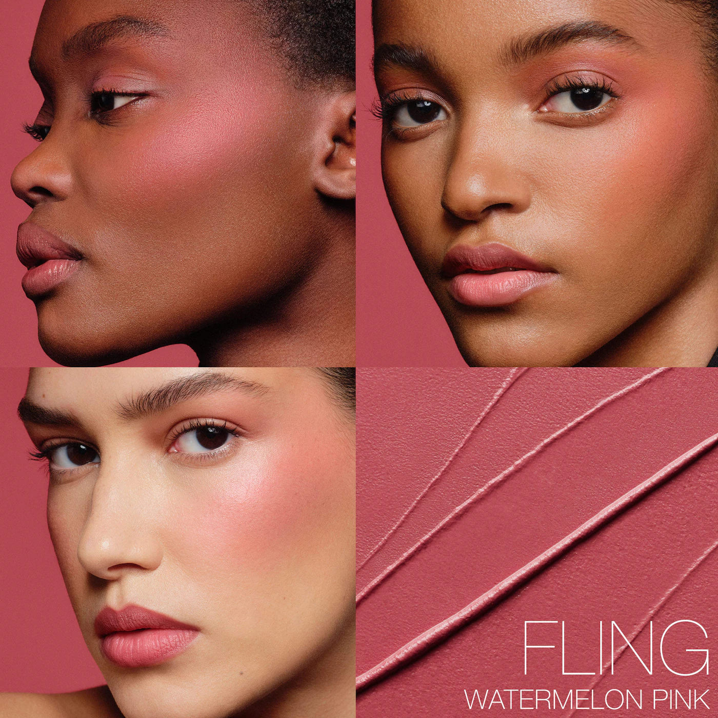 NARS Mini Multiple Soft Blur Blush Stick Set for Cheeks, Eyes, and Lips