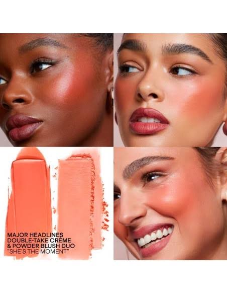 Double-Take Creme & Powder Blush/ She's The Moment- Patrick Ta