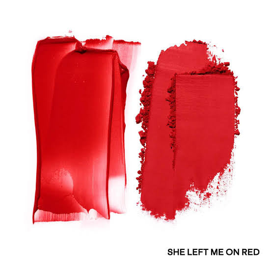 Double- Take Creme & Powder Blush/ She Left Me On Red-Patrick Ta
