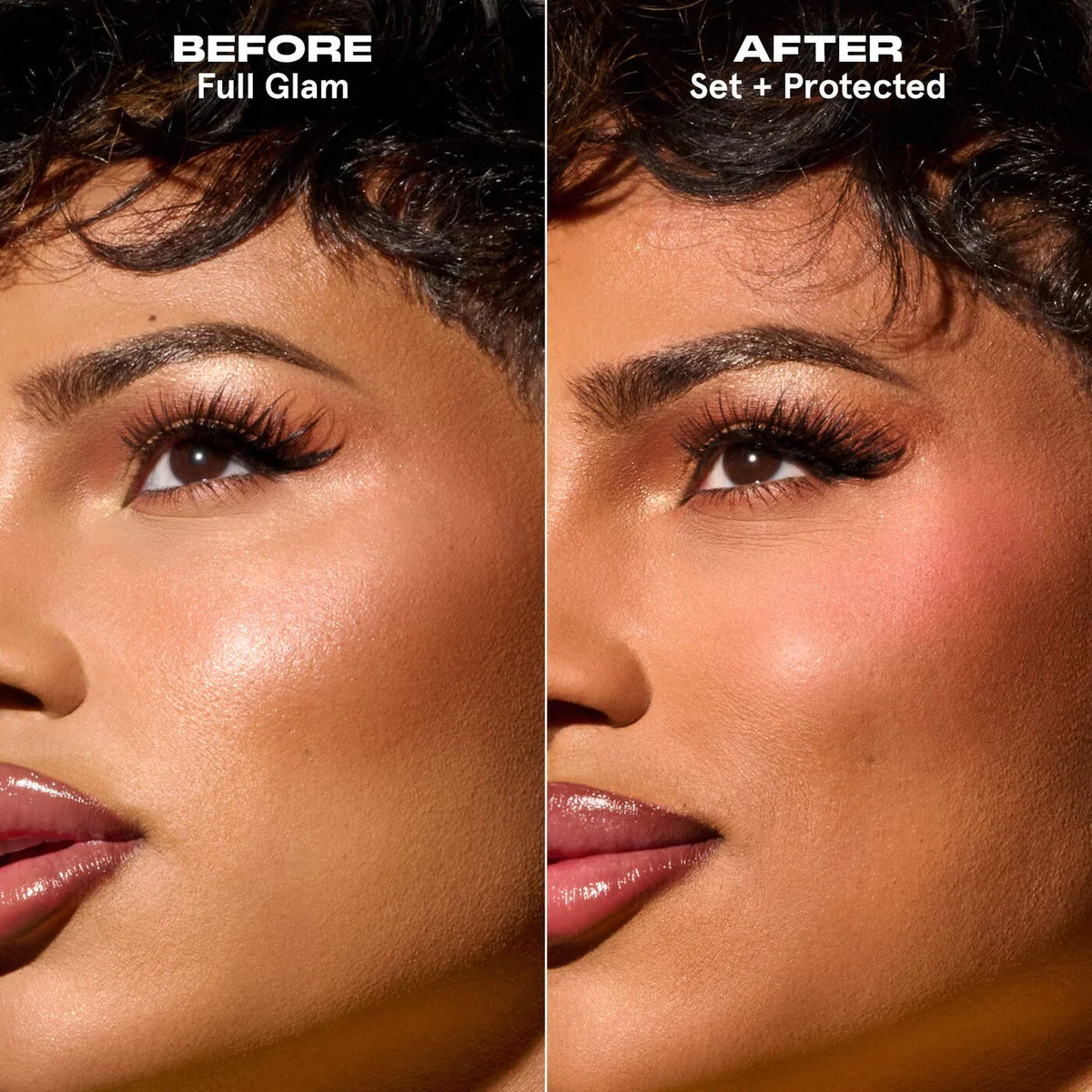 One Size Fijador Maquillaje Con Bloqueador Spf 28 Mini